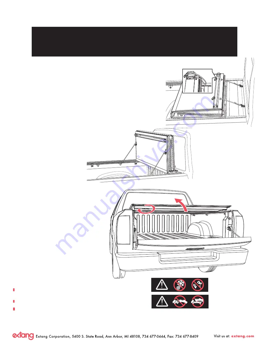 Truck Hero extang XCEED Скачать руководство пользователя страница 4