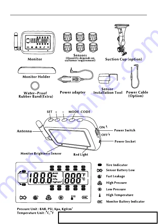 Truck System Technologies TM-507RV Скачать руководство пользователя страница 3