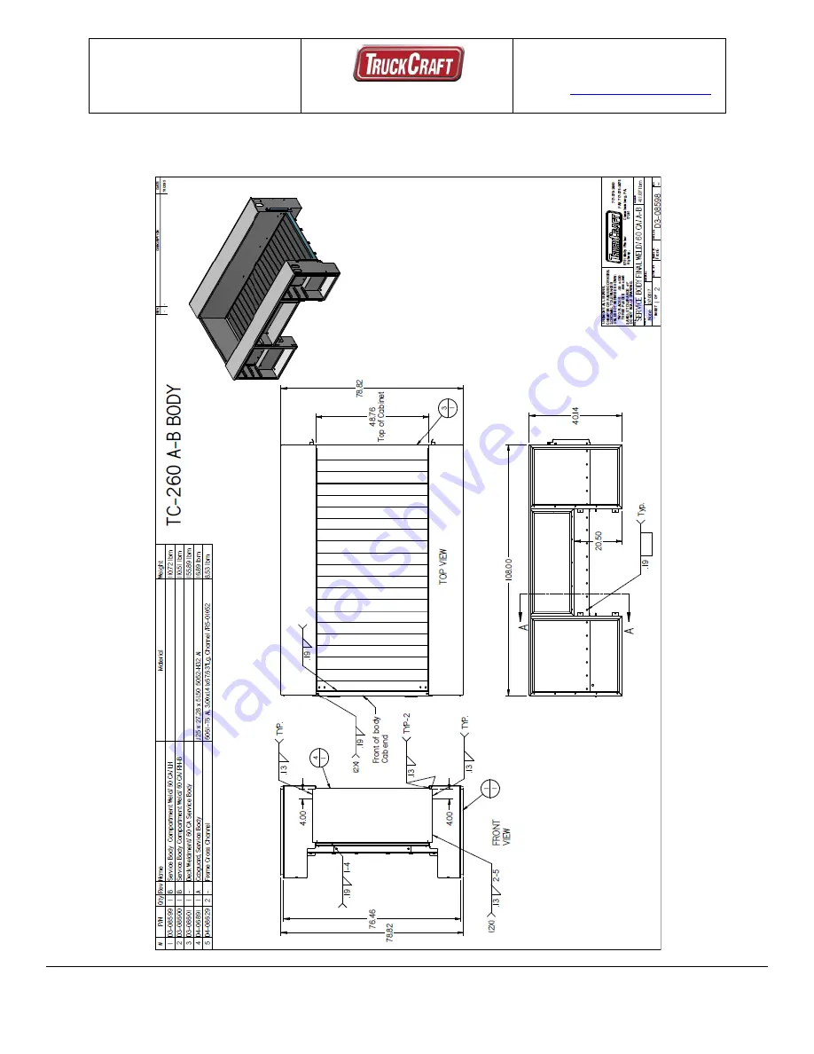 TruckCraft TC-260 Owner'S Manual Download Page 29