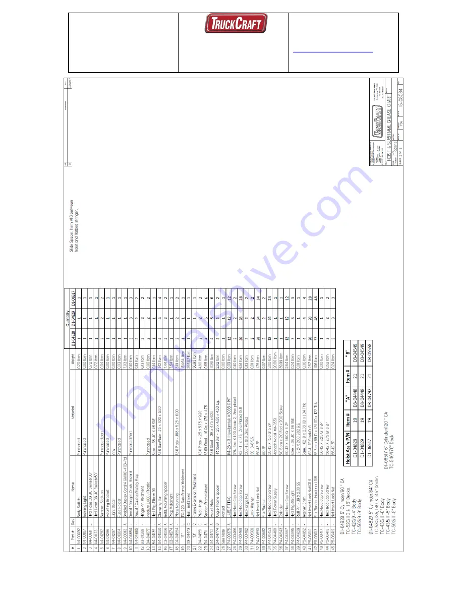 TruckCraft TC-503 Owner'S Manual Download Page 12