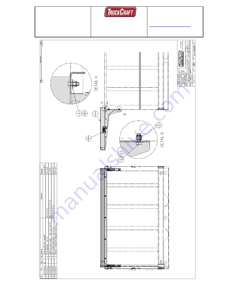 TruckCraft TC-503 Owner'S Manual Download Page 24