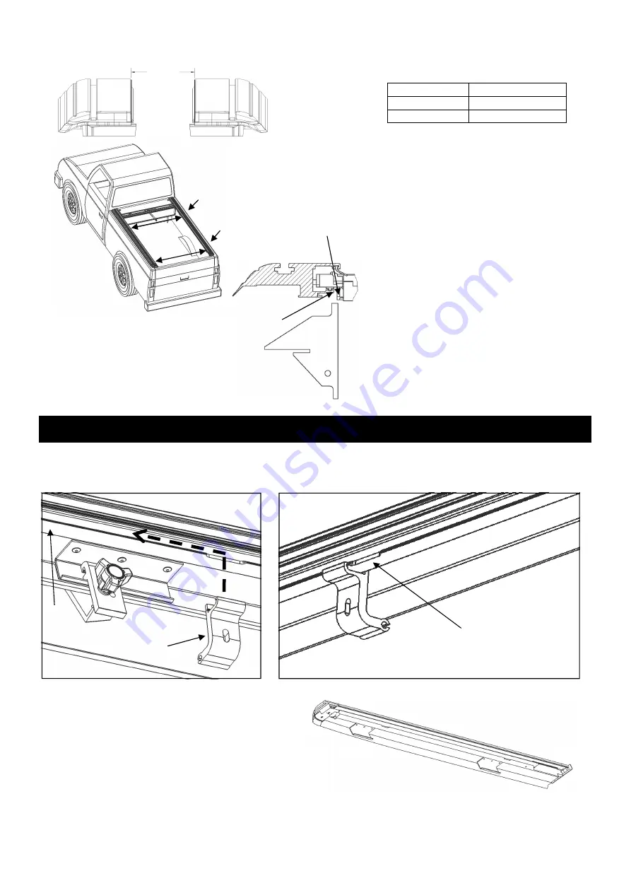 Truckman Roll-Top Xtreme Installation Instructions Manual Download Page 7