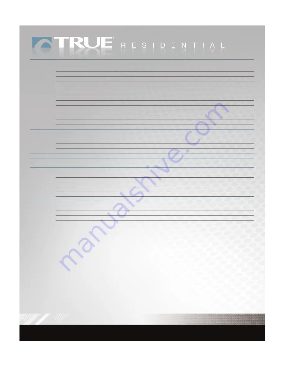 True Fitness M 30 Owner'S Manual Download Page 36