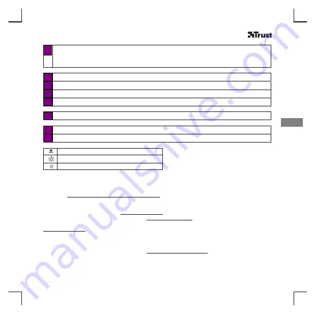 Trust 15906 User Manual Download Page 16