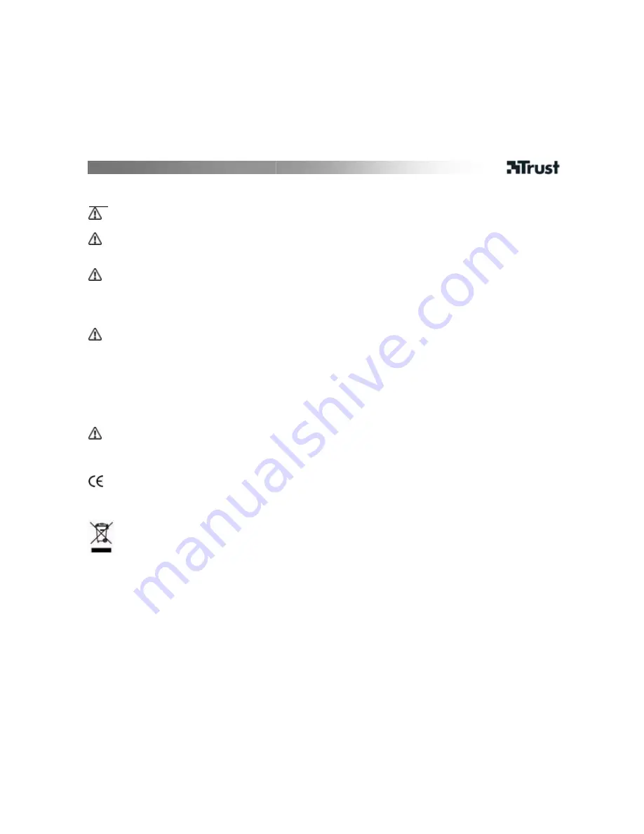 Trust GM-3400 User Manual Download Page 10