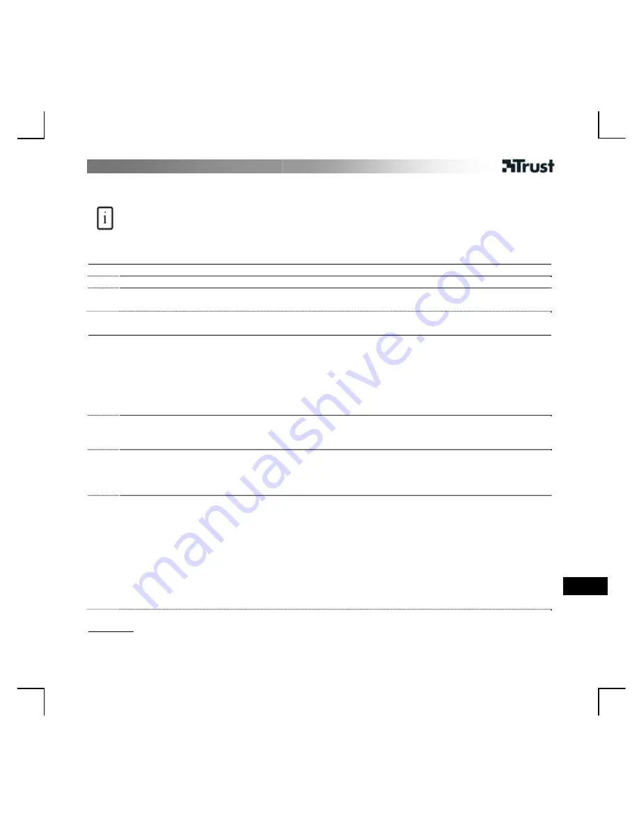 Trust GM-3400 User Manual Download Page 39