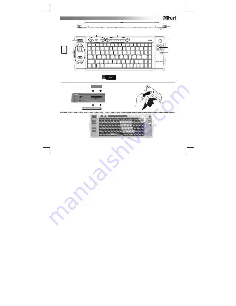 Trust Multimedia Keyboard Скачать руководство пользователя страница 2