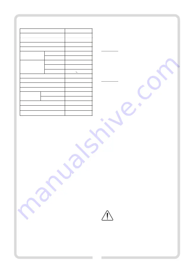 Tryton TJR50 Operating Instructions Manual Download Page 36