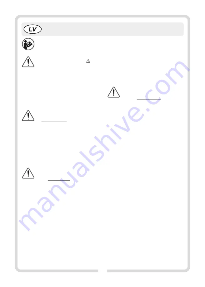 Tryton TML2000A Instruction Manual Download Page 21