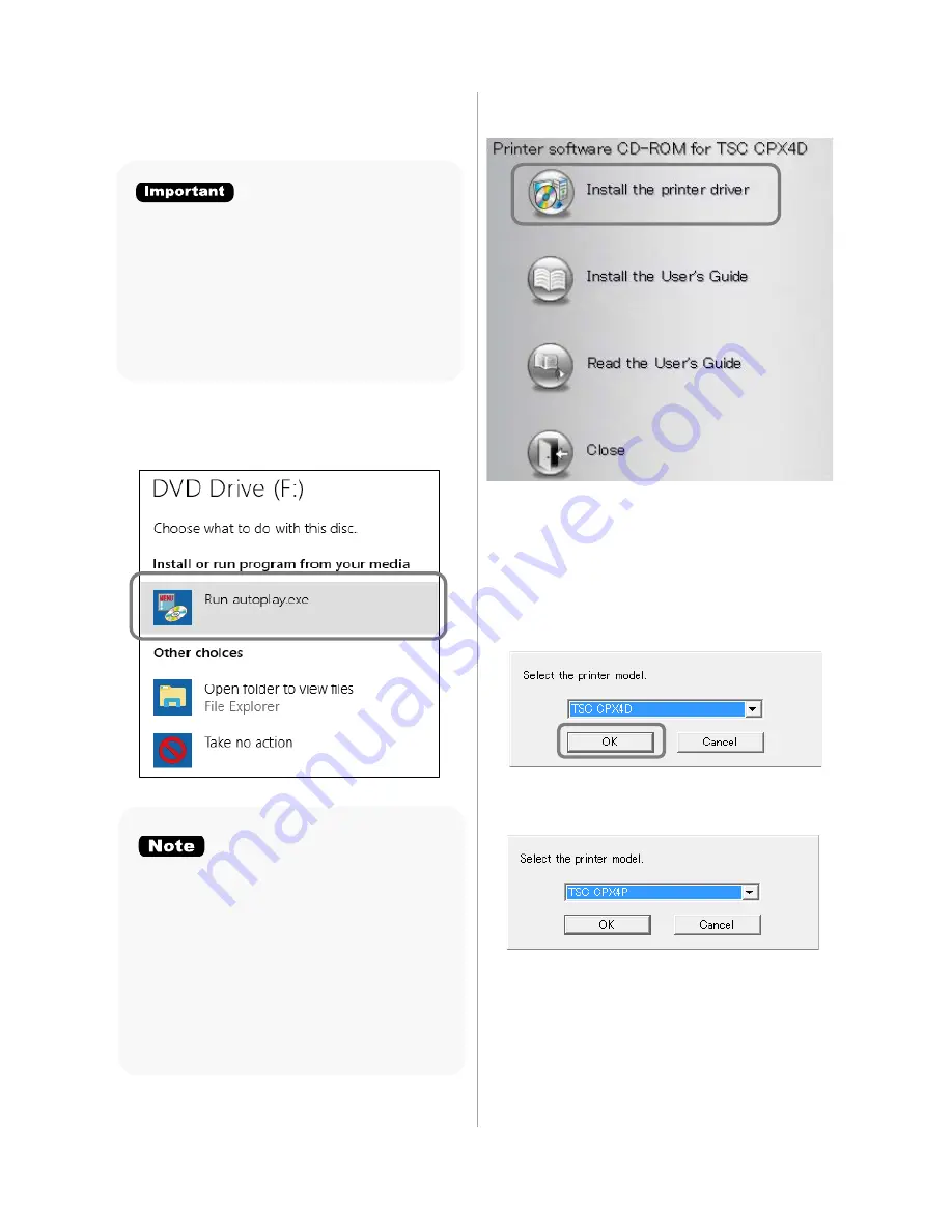 TSC CPX4D Series Getting Started Manual Download Page 23