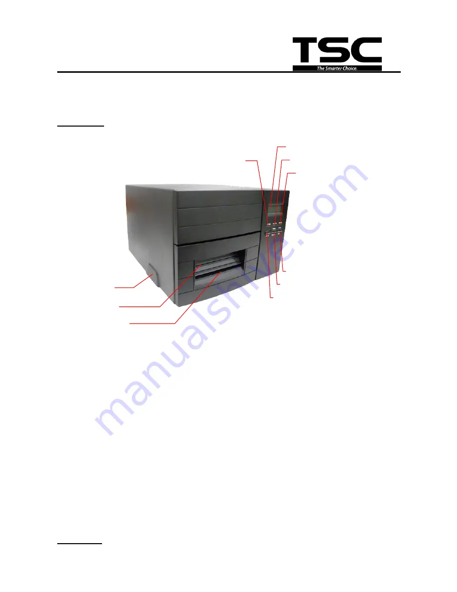 TSC TTP-2410M Pro Service Manual Download Page 5