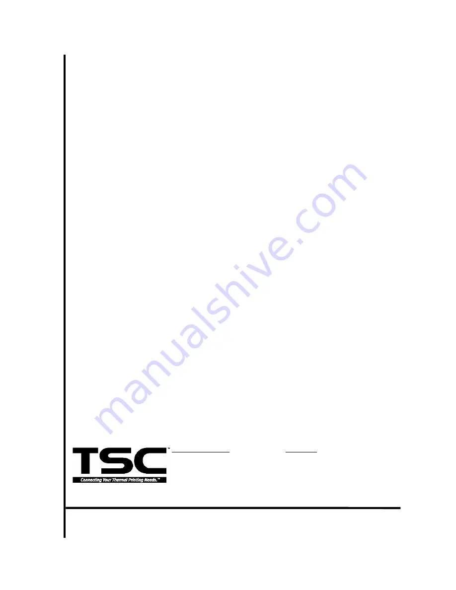 TSC TTP-244 Plus User Manual Download Page 29