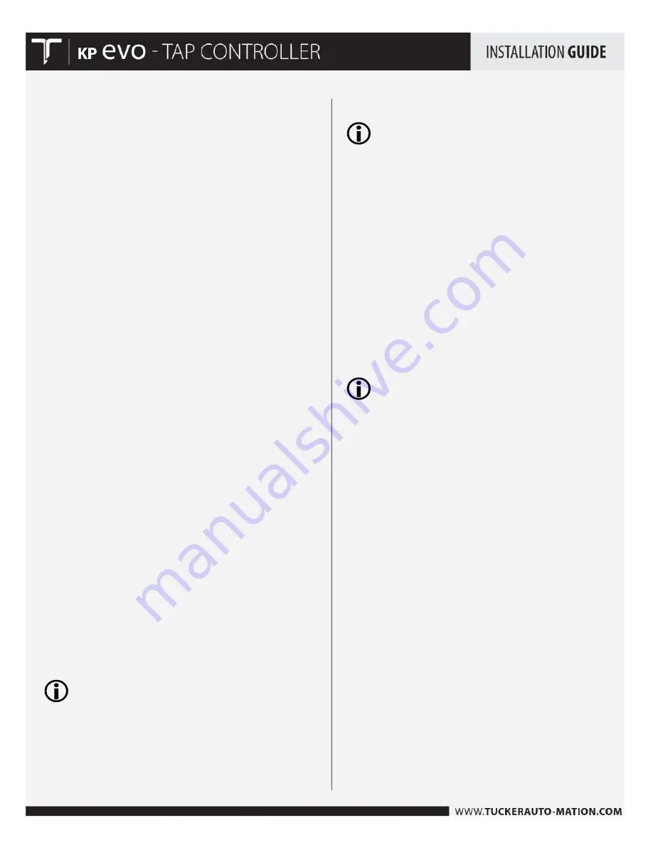 Tucker KP evo Installation Manual Download Page 15