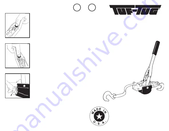 TUF-TUG Products TT1-8W Operating Instructions Download Page 1