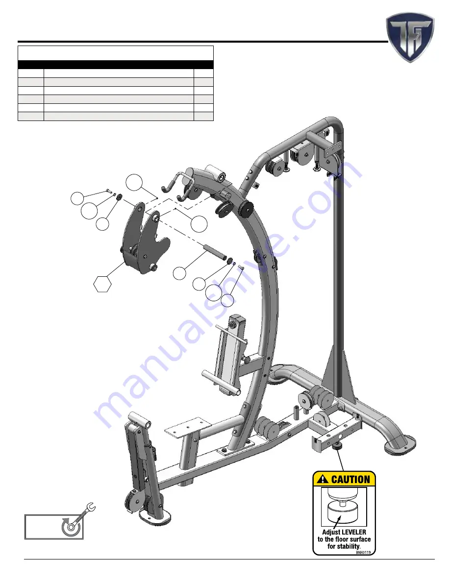 TuffStuff AXT-225 Owner'S Manual Download Page 17