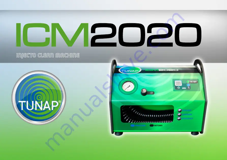 Tunap ICM 2020 Operating Instructions Manual Download Page 1