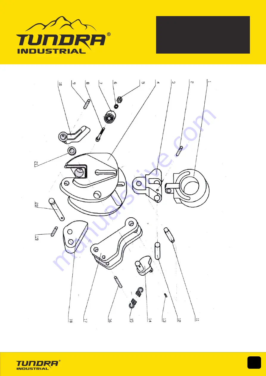 Tundra TUNVERLIF01 Скачать руководство пользователя страница 7