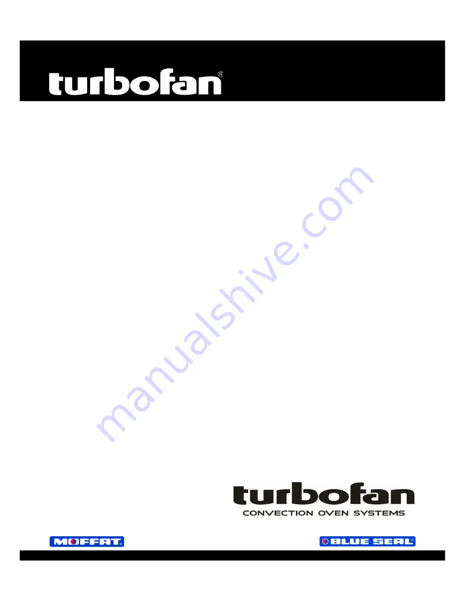 turbofan E23D3 Installation And Operation Manual Download Page 1