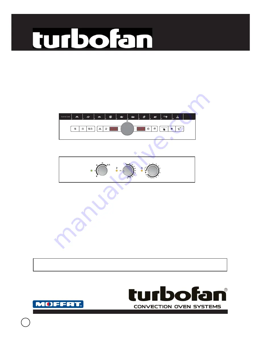 turbofan EC40 Series Installation And Maintenance Manual Download Page 1