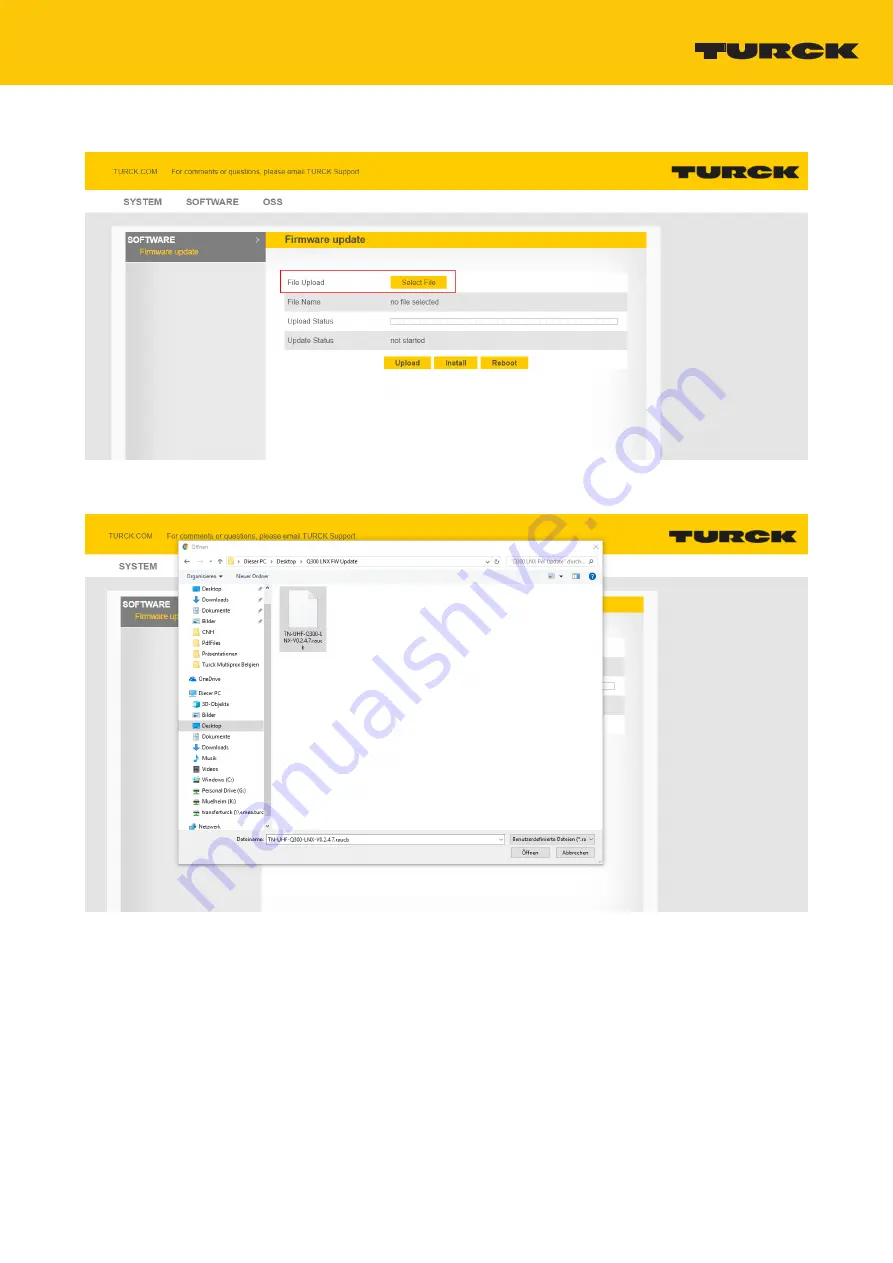 turck TN-UHF LNX Series Instructions For Use Manual Download Page 71