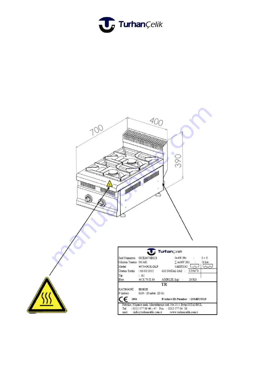 TurhanCelik 0510-OCK 0510-OCKDLP Скачать руководство пользователя страница 37