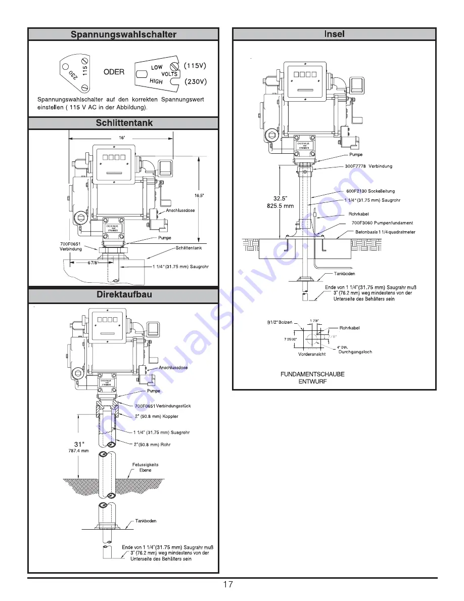 Tuthill 300V Series Скачать руководство пользователя страница 17