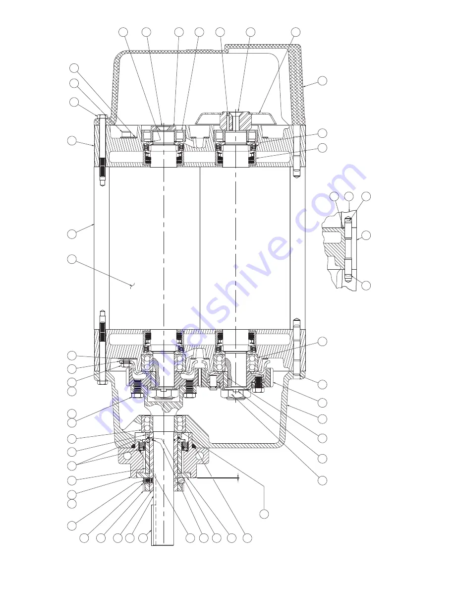 Tuthill M-D Pneumatics PD PLUS 17/46 Series Installation Operation Maintenance Repair Manual Download Page 48