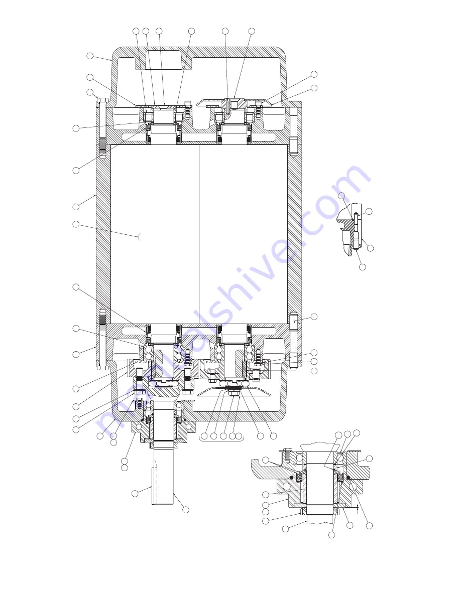 Tuthill M-D Pneumatics PD PLUS 17/46 Series Installation Operation Maintenance Repair Manual Download Page 55