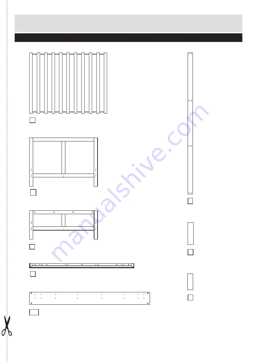 TVILUM Canterbury 5Ft Bed 532/6662 Assembly Instructions Manual Download Page 3