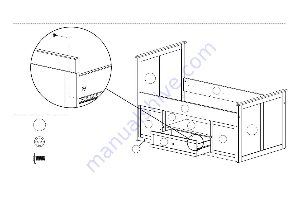 TVILUM Circo Kids Assembly Instructions Manual Download Page 37