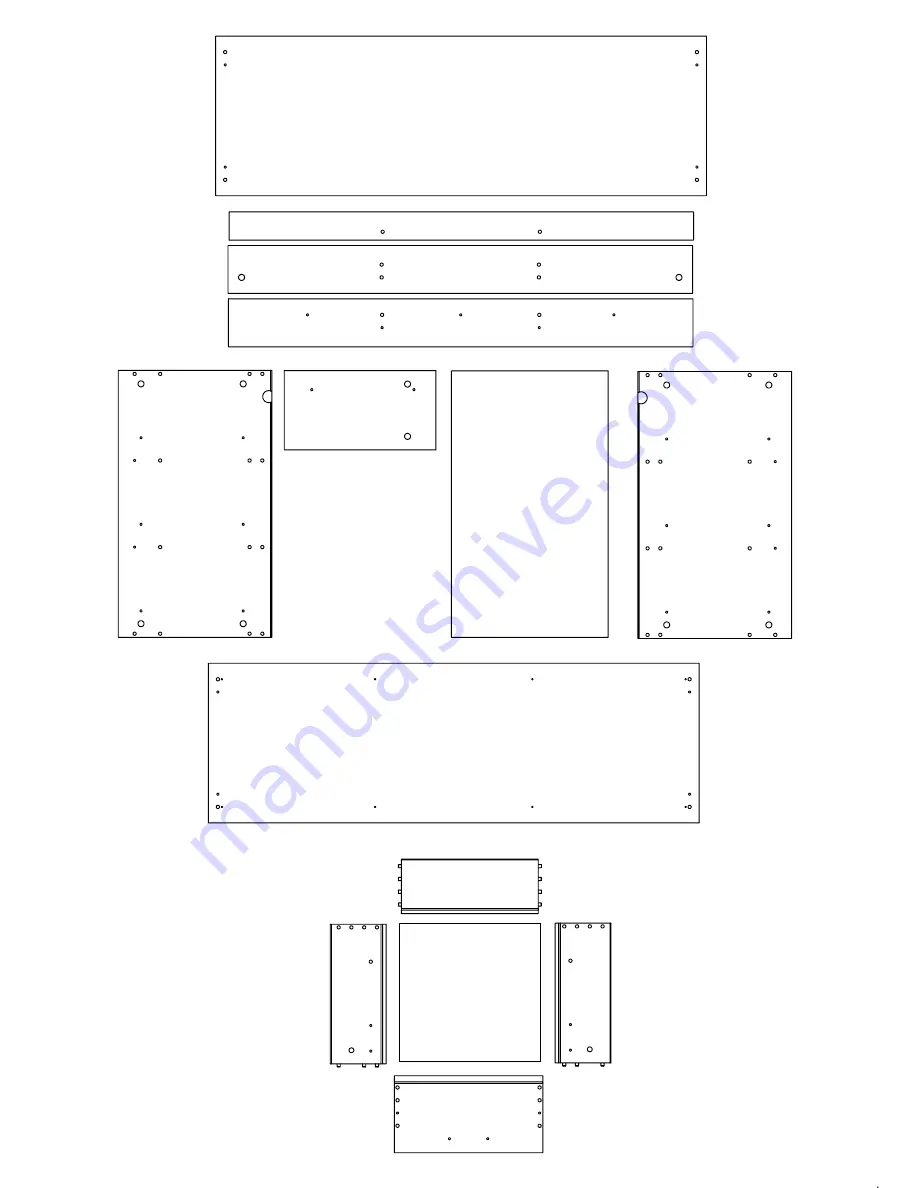 TVILUM Ravnholt Chest 9 drawers Assembly Instruction Manual Download Page 4