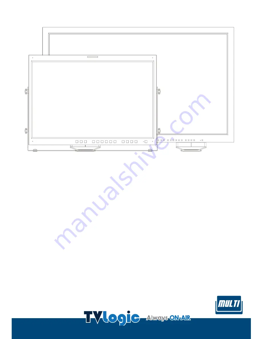 TVLogic LQM-241W Operation Manual Download Page 1