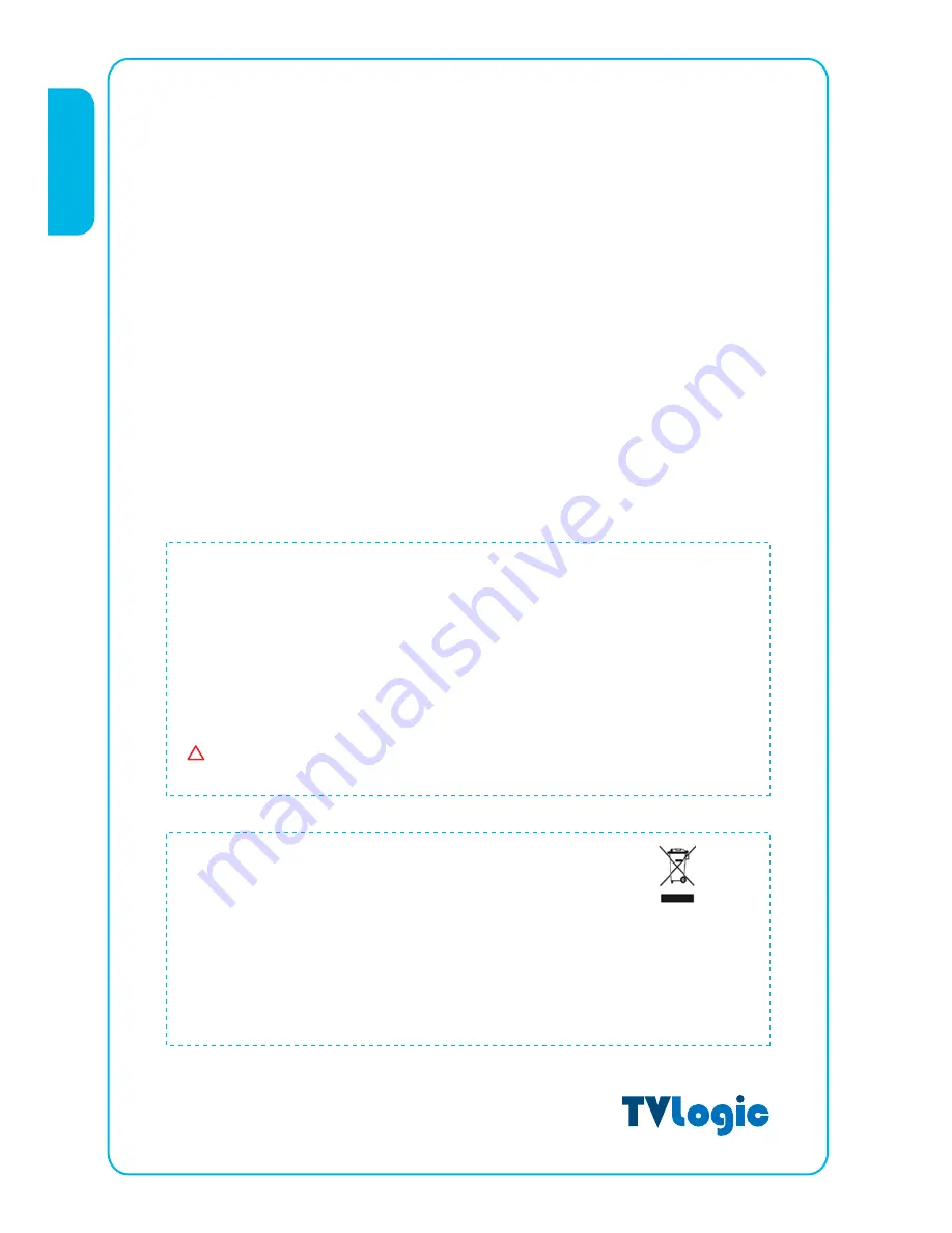 TVLogic LVM-091W Скачать руководство пользователя страница 5