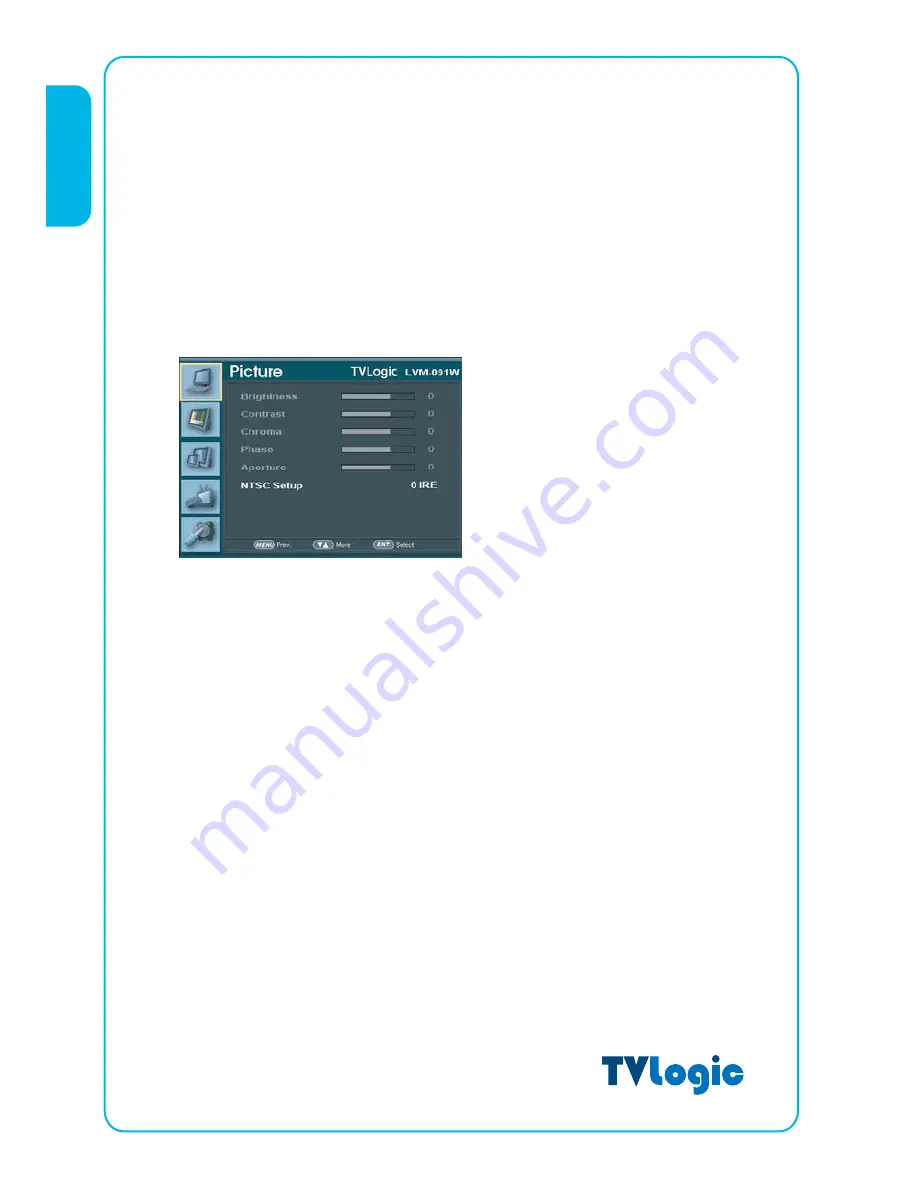 TVLogic LVM-091W Скачать руководство пользователя страница 13