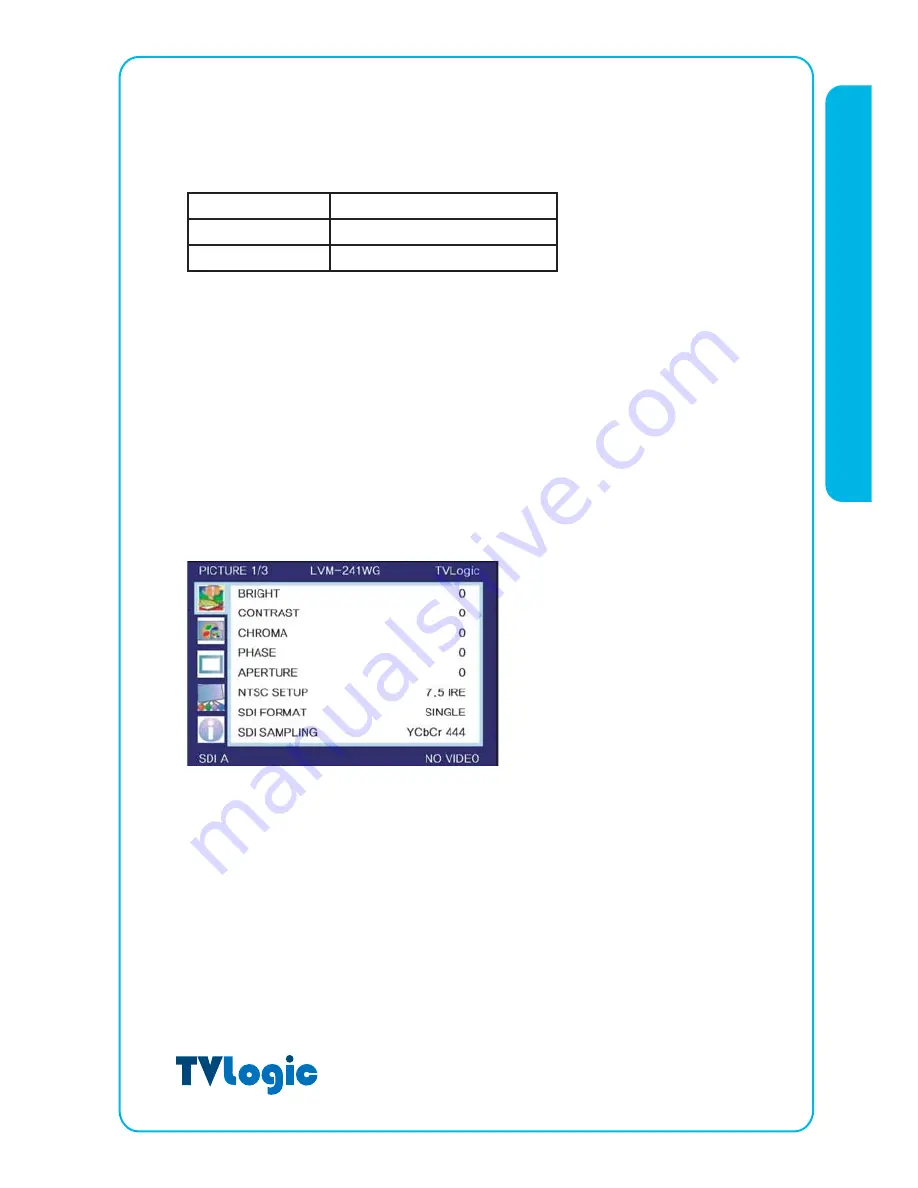 TVLogic LVM-171W Скачать руководство пользователя страница 24