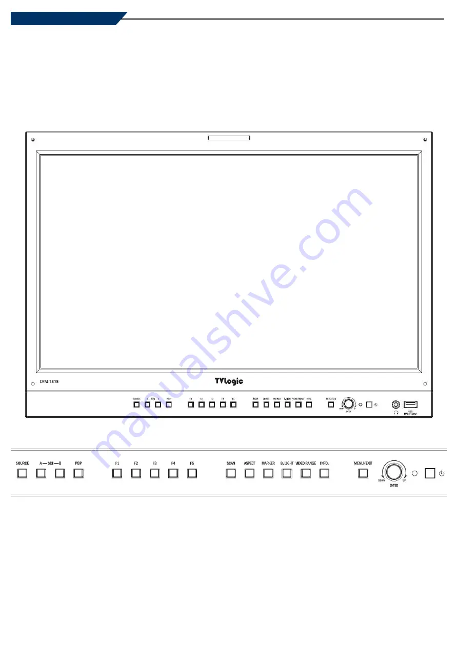 TVLogic LVM-181S Скачать руководство пользователя страница 6