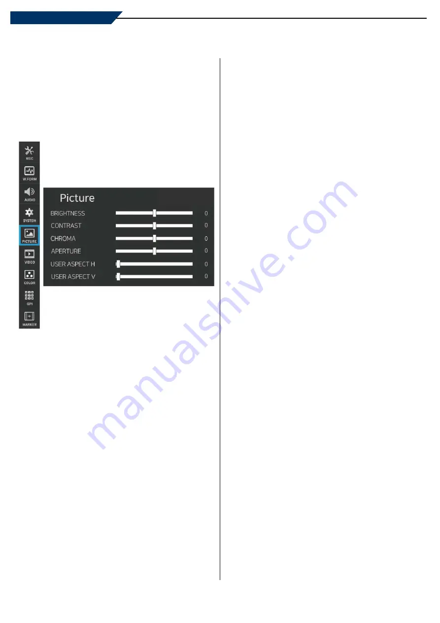 TVLogic LVM-181S Operation Manual Download Page 10