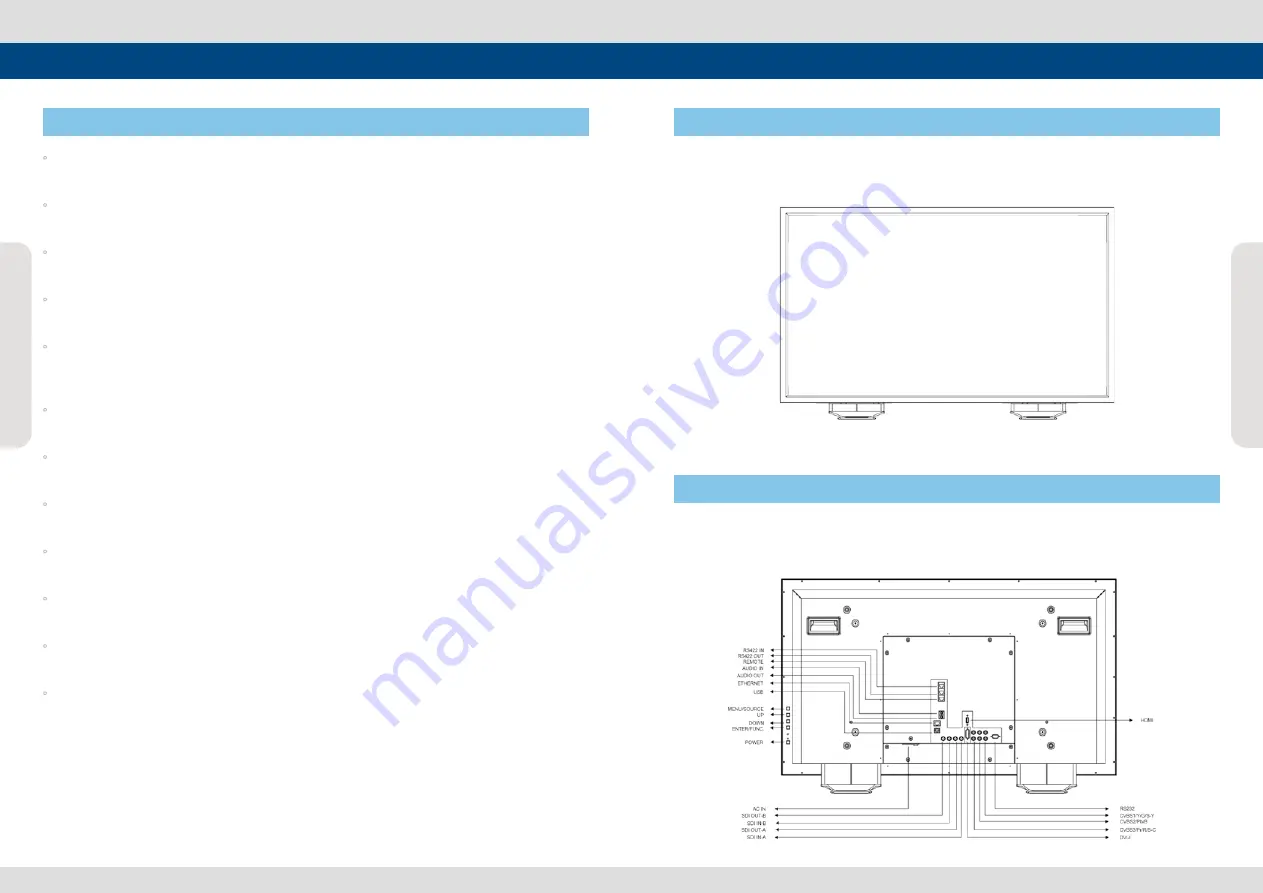 TVLogic LVM-420A Operation Manual Download Page 4