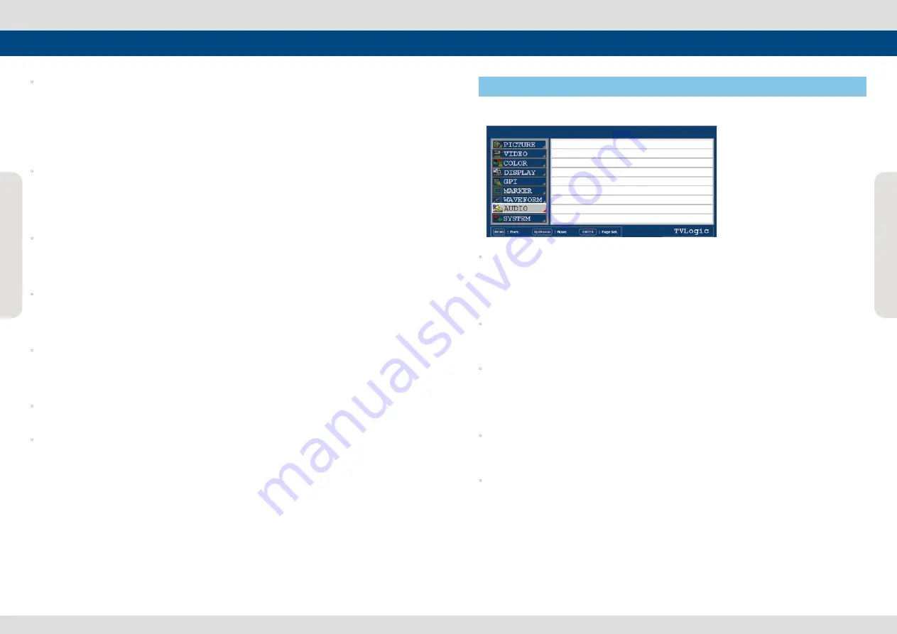 TVLogic LVM-420A Operation Manual Download Page 17