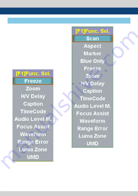 TVLogic RKM Series Operation Manual Download Page 36