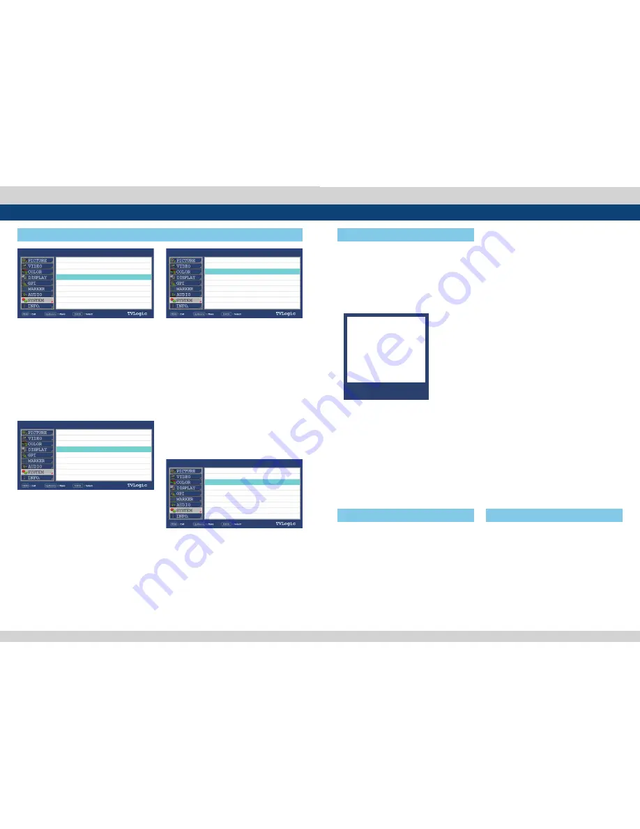 TVLogic SWM-171A Operation Manual Download Page 17