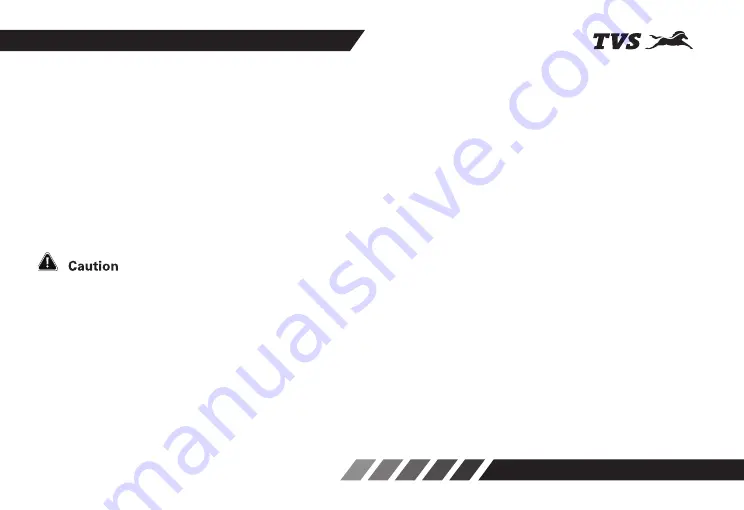 TVS Apache RTR 160 BS-VI Owner'S Manual Download Page 53