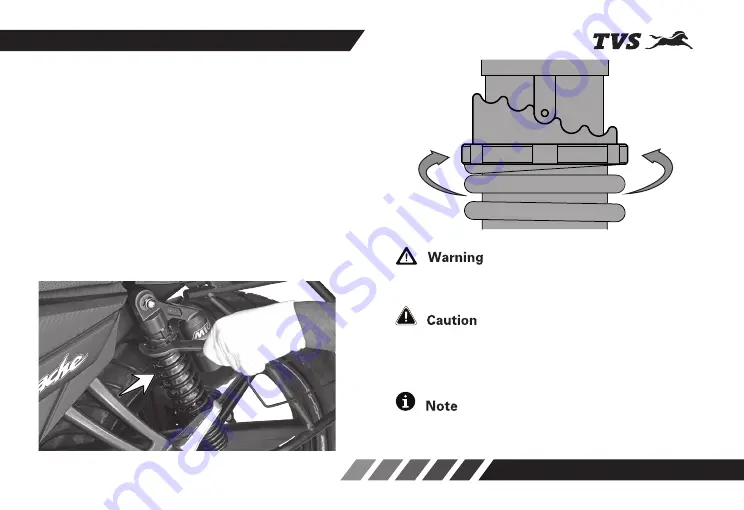 TVS Apache RTR 160 BS-VI Owner'S Manual Download Page 65