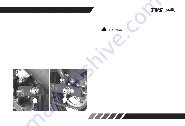 TVS Apache RTR 160 BS-VI Owner'S Manual Download Page 74