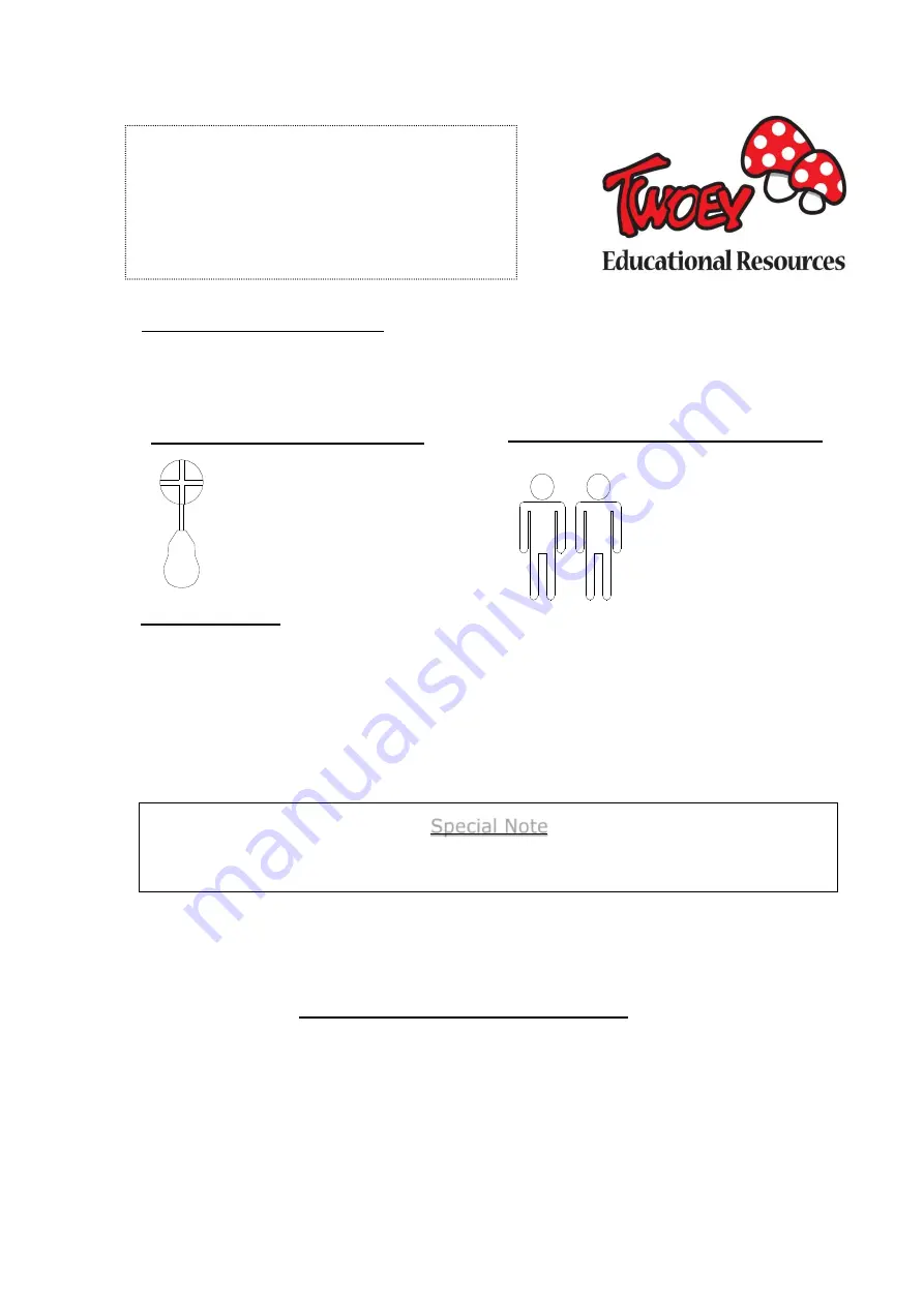 Twoey 1100 Assembly Instructions Manual Download Page 1