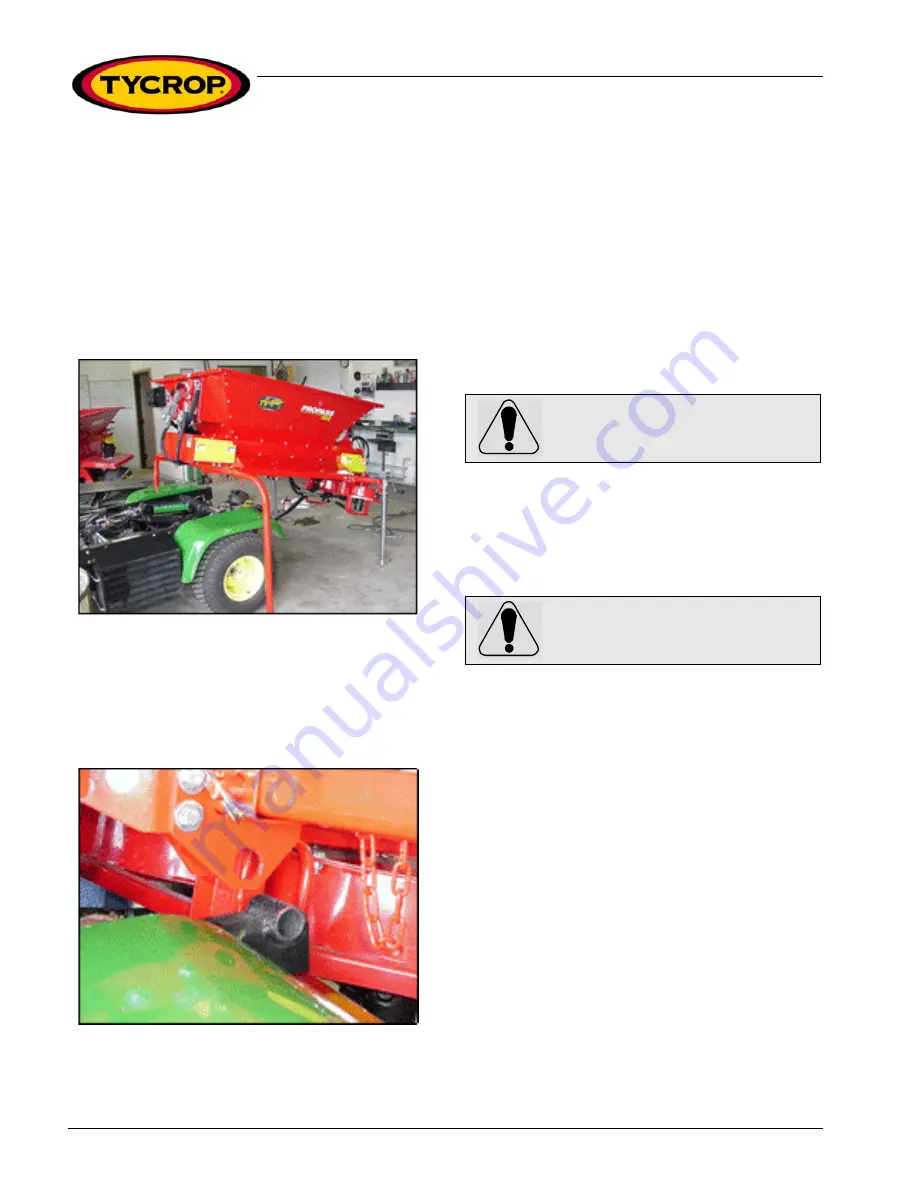 TYCROP ProPass 180 Operator'S Manual Download Page 26