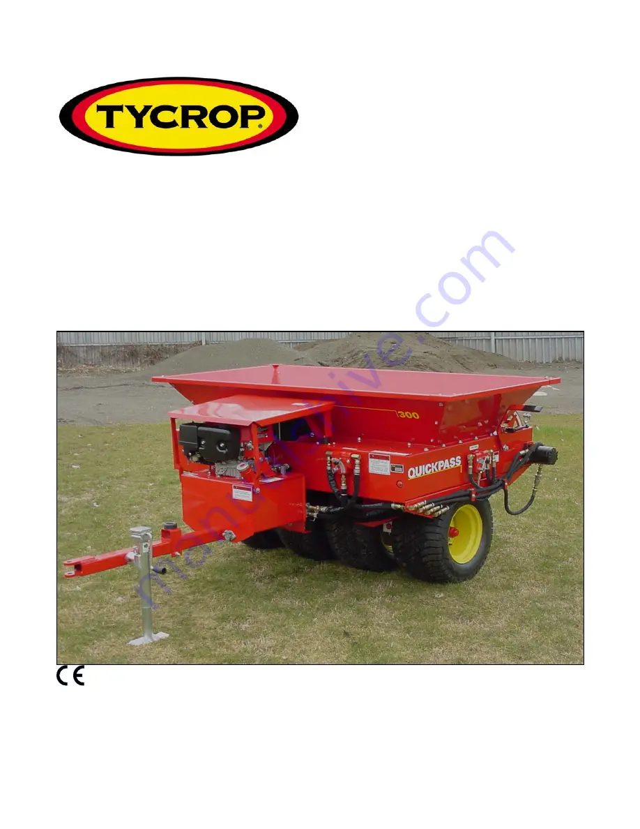 TYCROP QuickPass QP300 Setup Manual Download Page 1