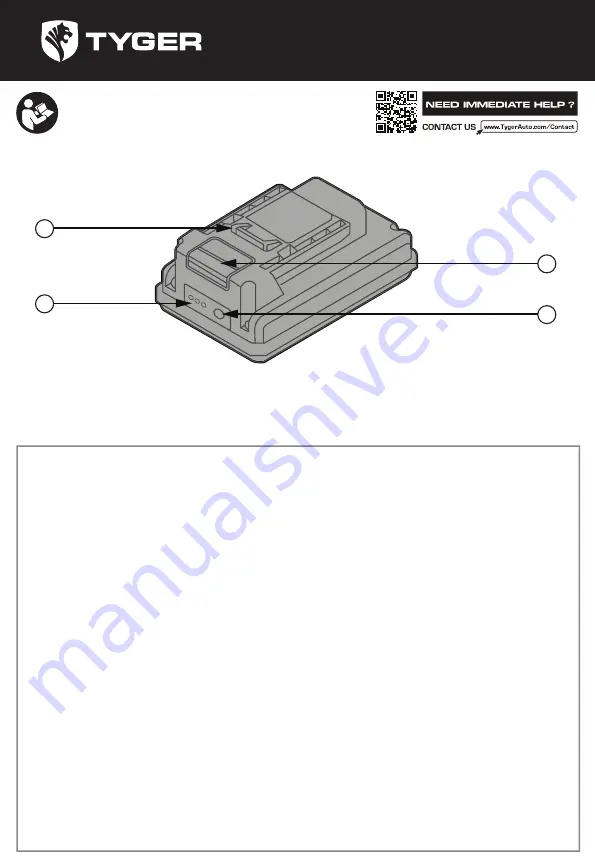 Tyger SP-PW2001 Quick Start Manual Download Page 1