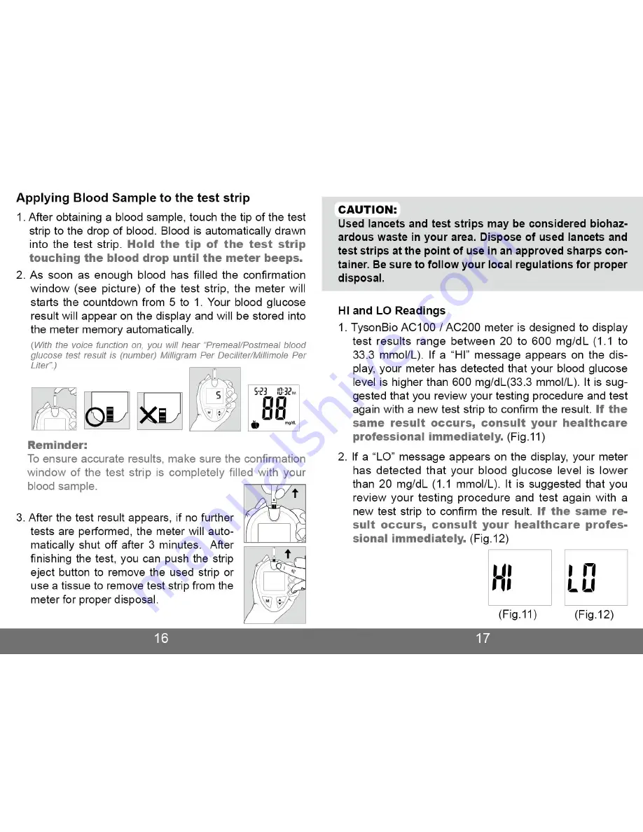 TysonBio AC100 User Manual Download Page 6