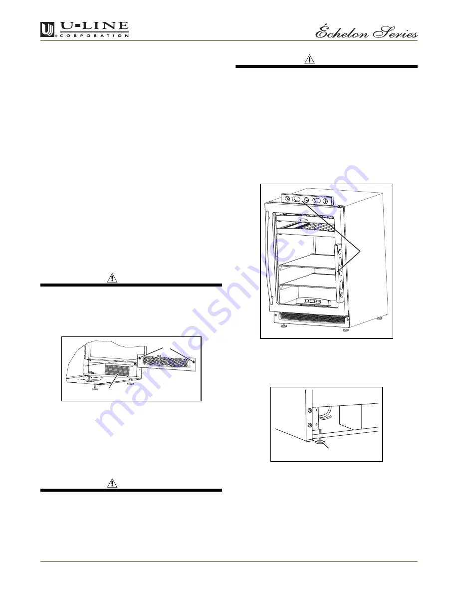 U-Line 2175BEVOL Use And Care Manual Download Page 14